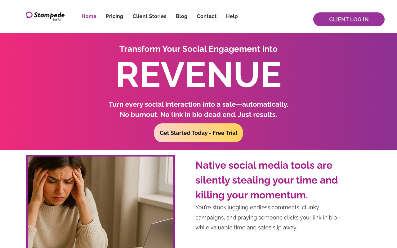 Stampede Social - The Instagram co-pilot for creators and influencers