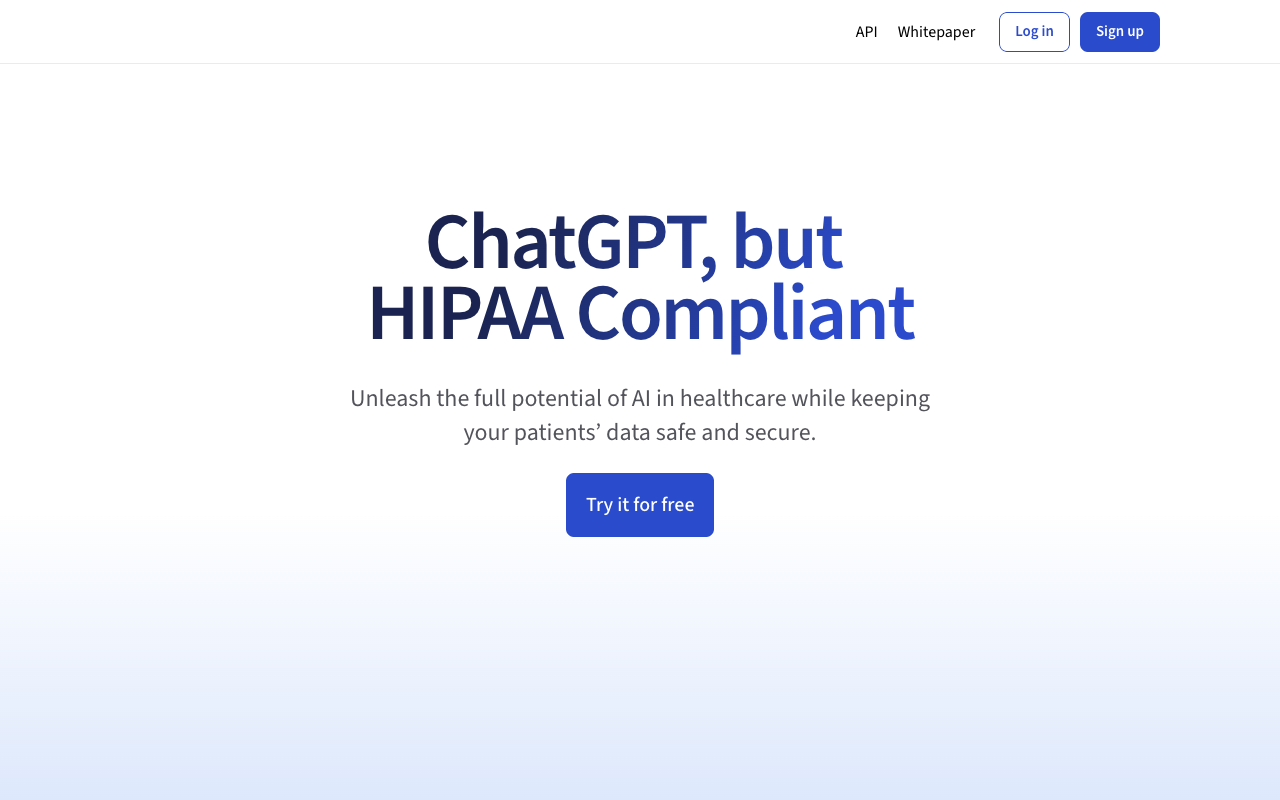 CompliantChatGPT - AI Agent for HIPAA-Compliant Healthcare Tasks