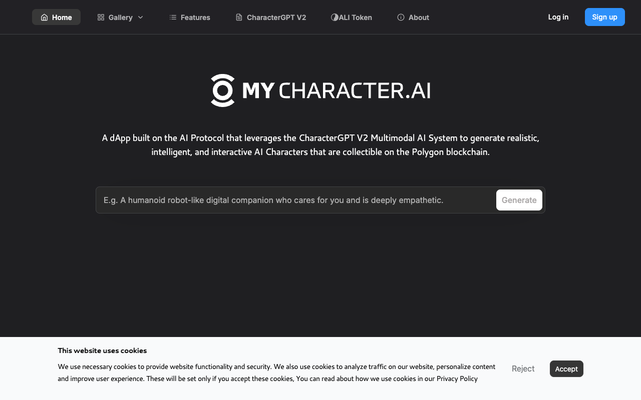 MyCharacter.AI - Create Realistic, Intelligent, and Interactive AI from Text