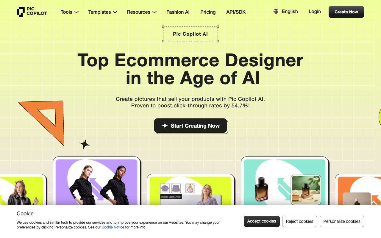 Pic Copilot 2.0 - Your Top E-commerce Designer in the Age of AI