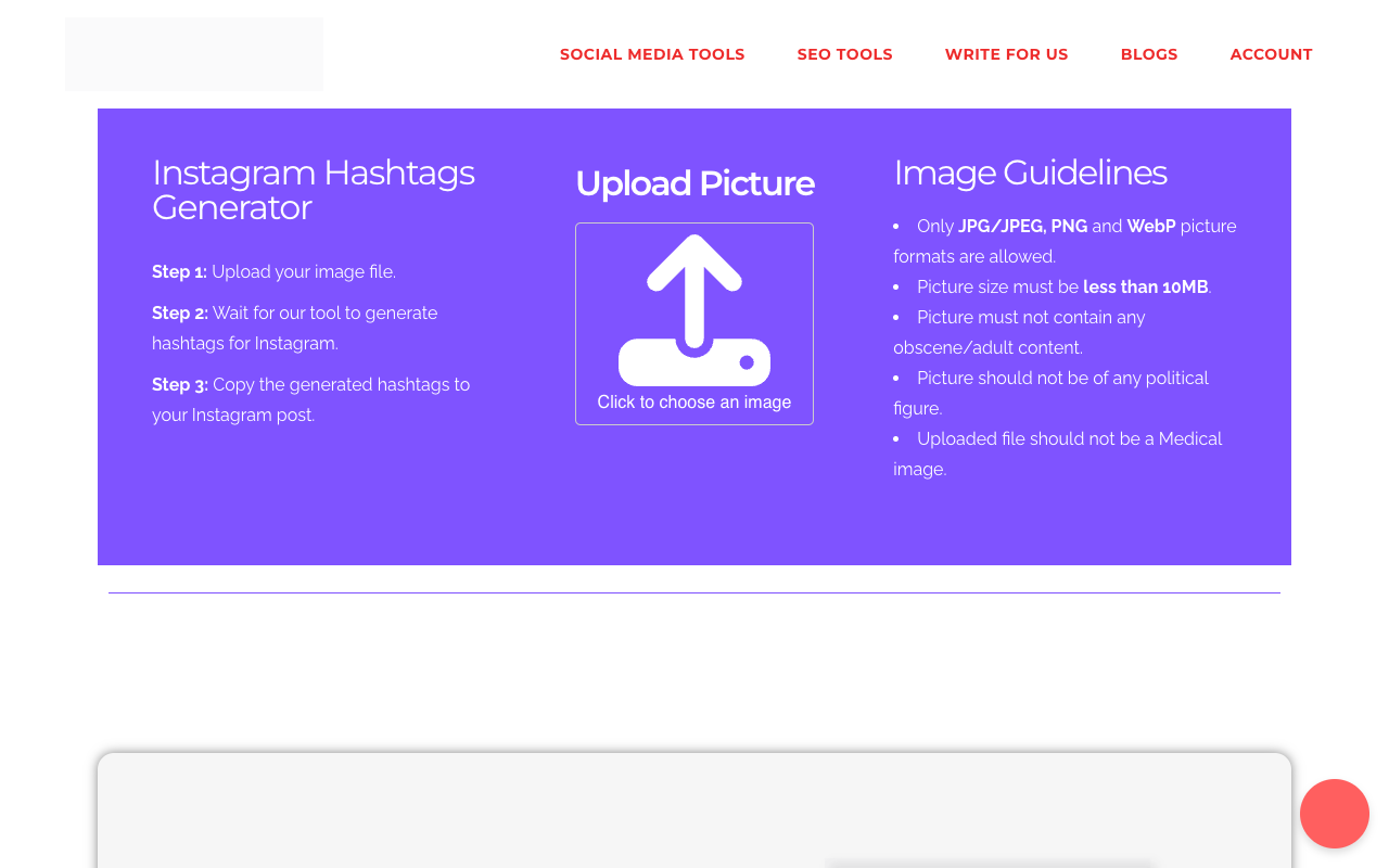 TwoOrbits - Instagram Hashtags Generator - AI-based Hashtag Generator for Instagram