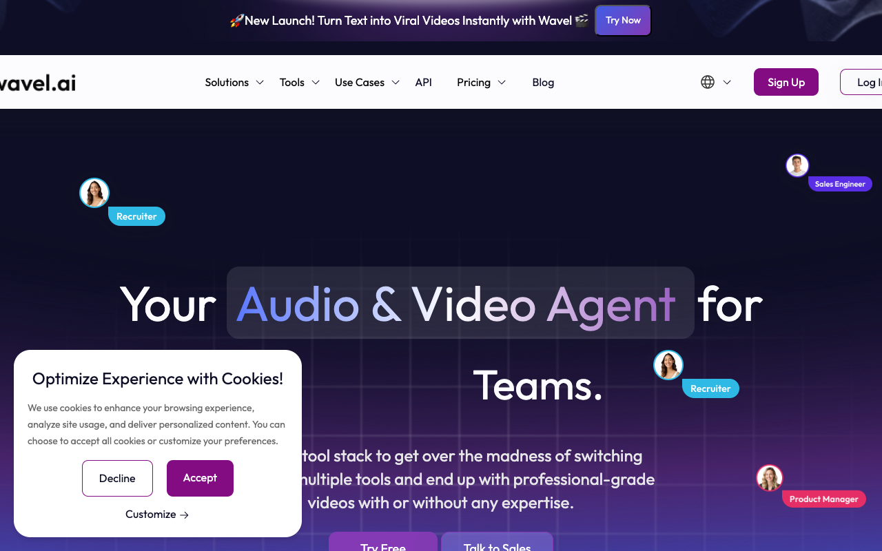 Video Translator by Wavel AI - Unlock the Power of Global Video Translations AI Video Translation