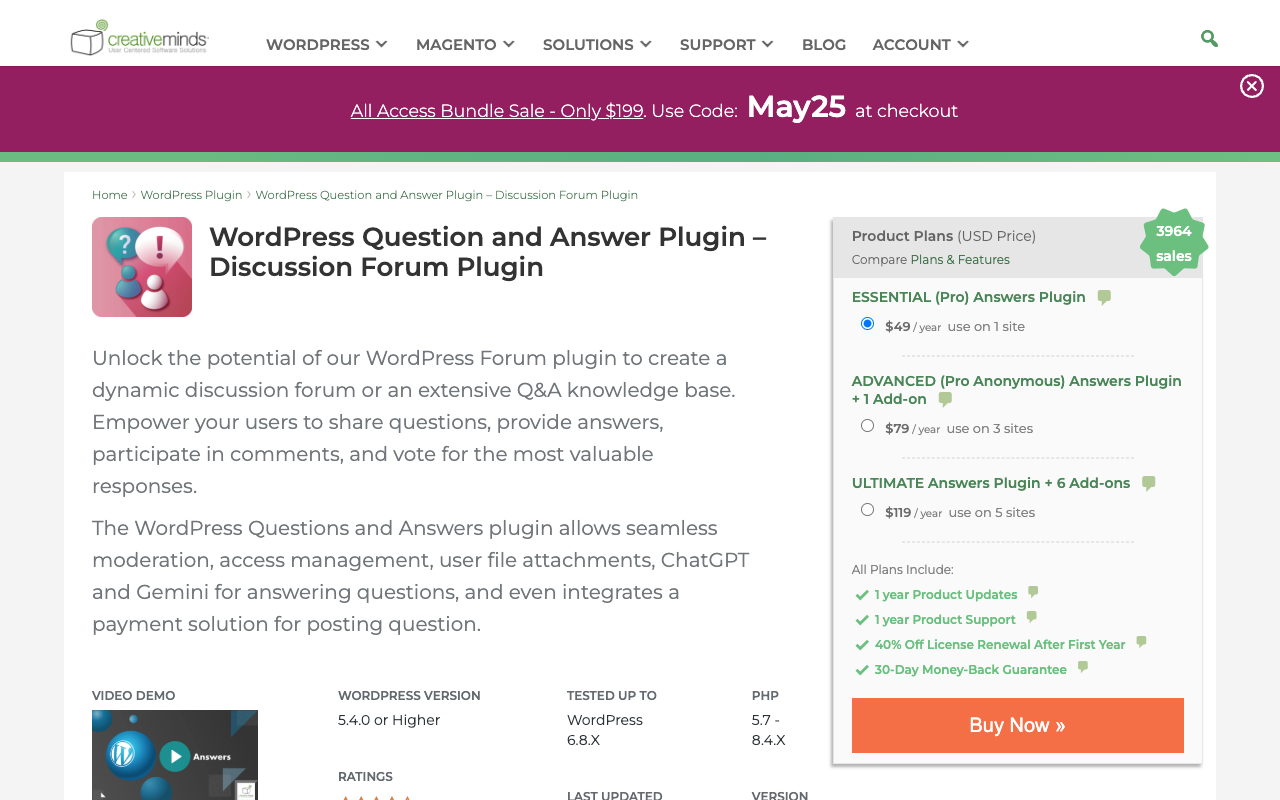 WordPress Question and Answer Plugin - Engage Your Users with a Dynamic Forum