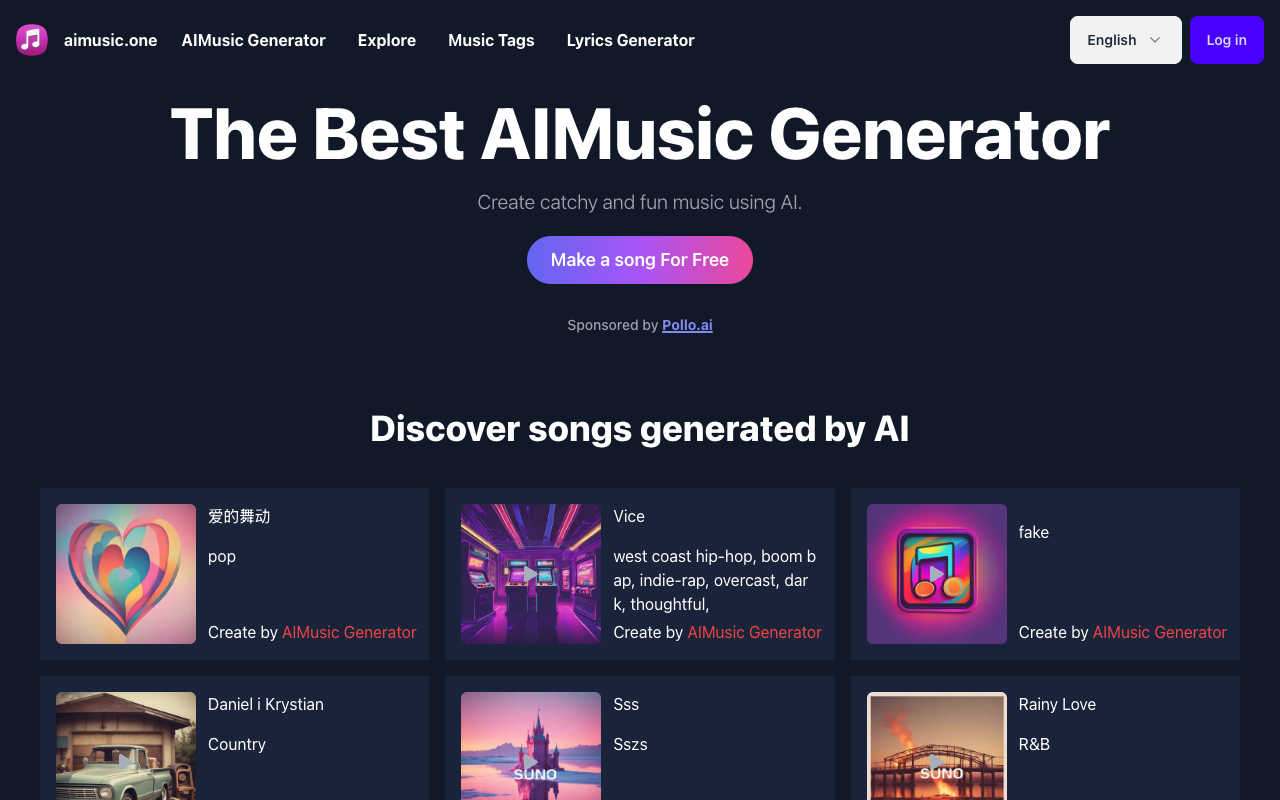 aimusic.one - AI Music Generator