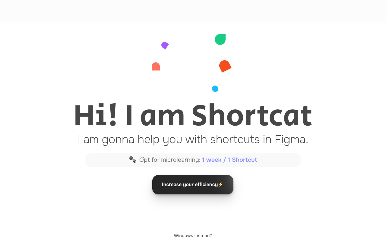 Shortcat Trainer - Your Figma Shortcuts Teacher