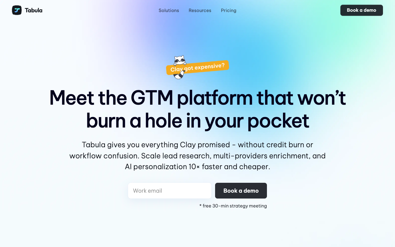 Tabula - Startup analytics, accelerated by AI