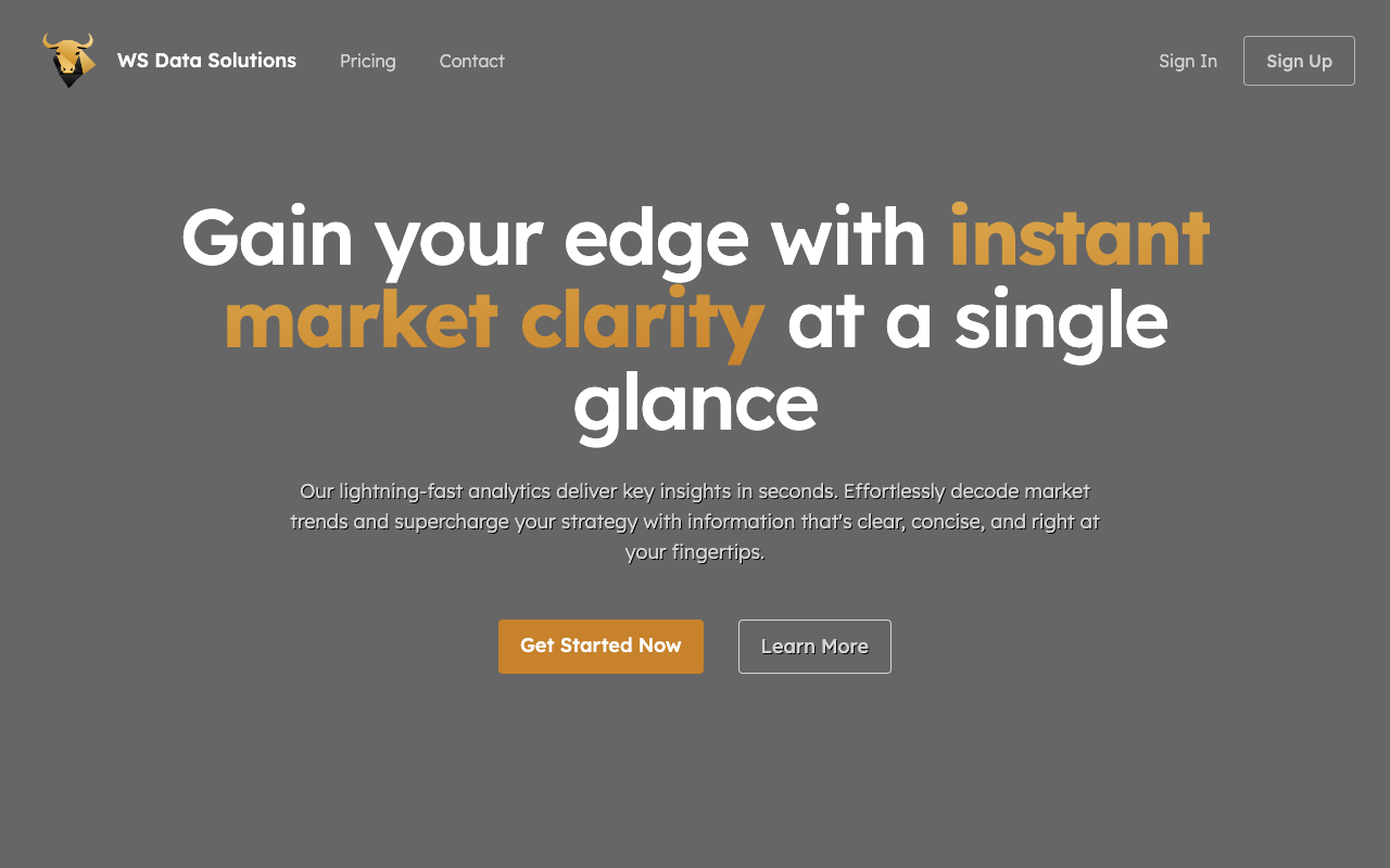 Empower Your Trades with Wall Street Data Solutions
