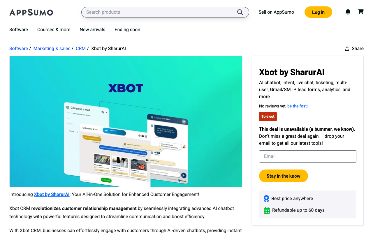 XBot CRM - Personalized AI Chatbot, Live Chat, and CRM