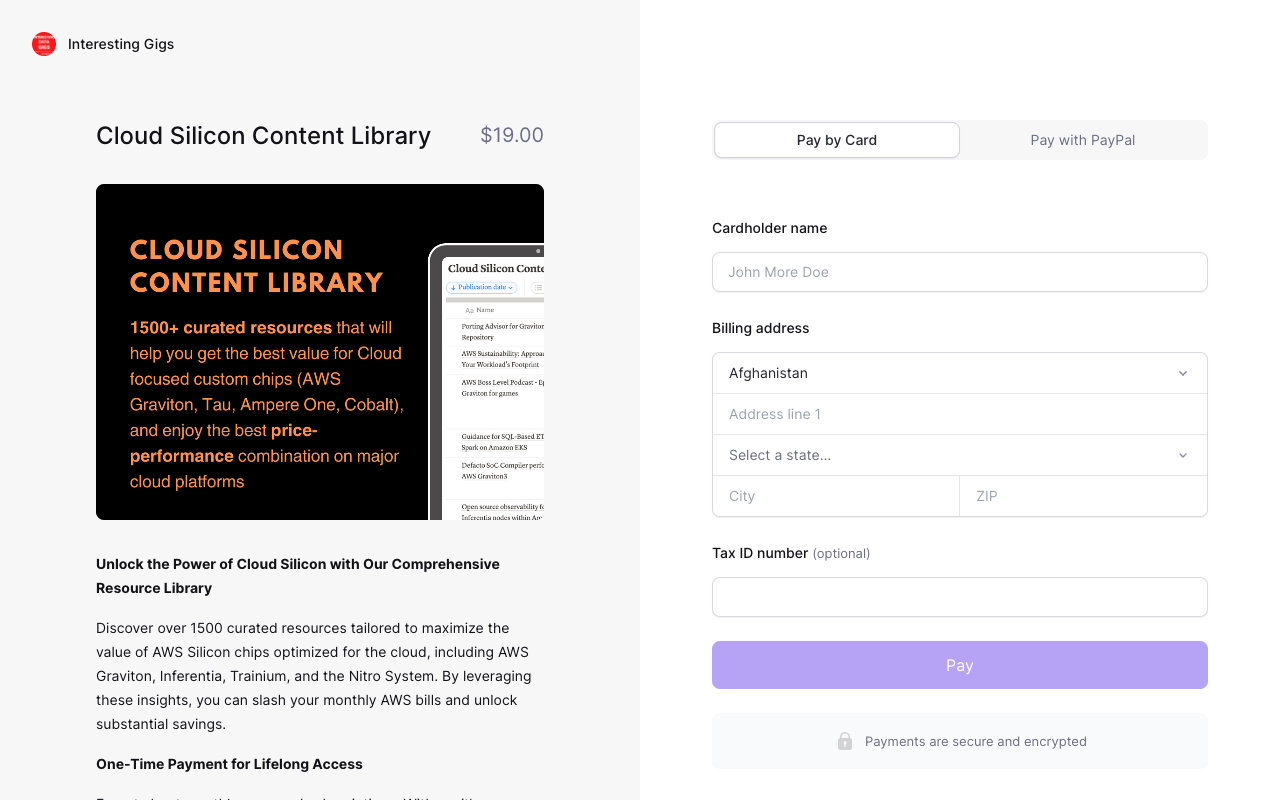 Cloud Silicon Content Library - Unlocking the Best Value for AWS