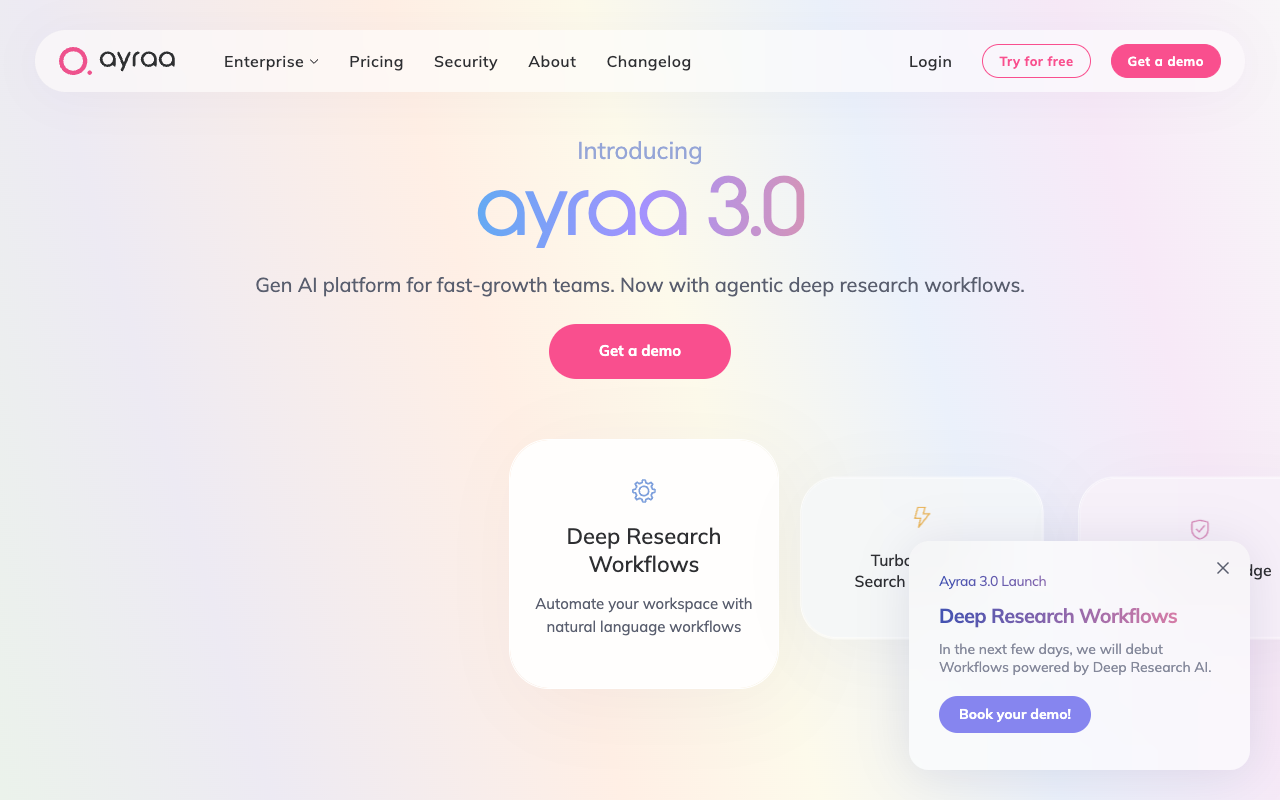 Insights by Ayraa - A new dimension in enterprise search AI