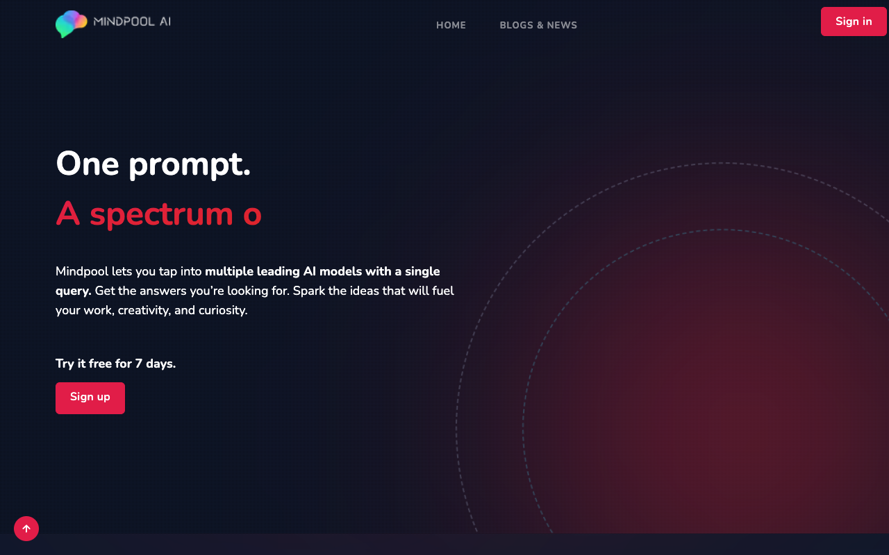 Mindpool AI - Beta - One prompt, multiple world-leading AI models