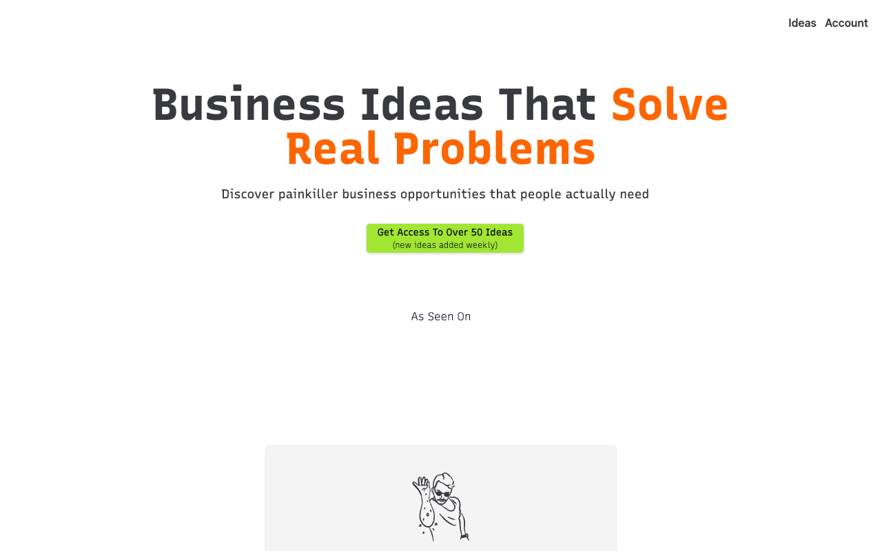 Painkillr - Discover Painkiller Business Ideas Today