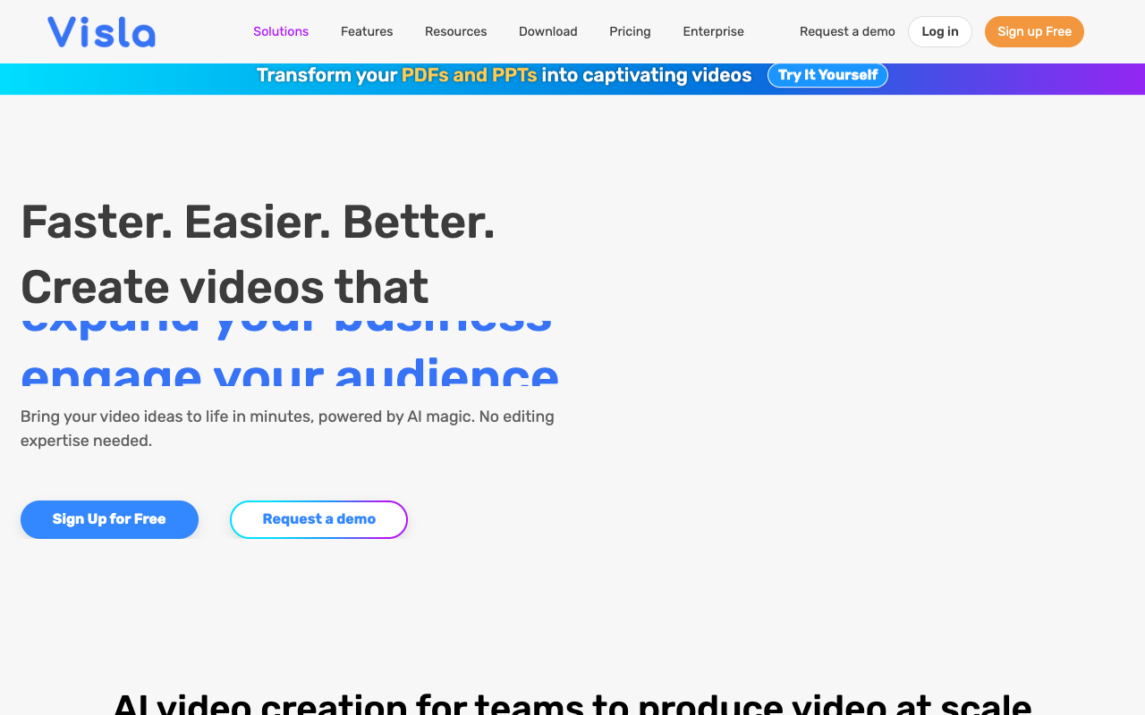 Visla Screen Step Recording - Smarter Video Guides, Assisted by Smart AI