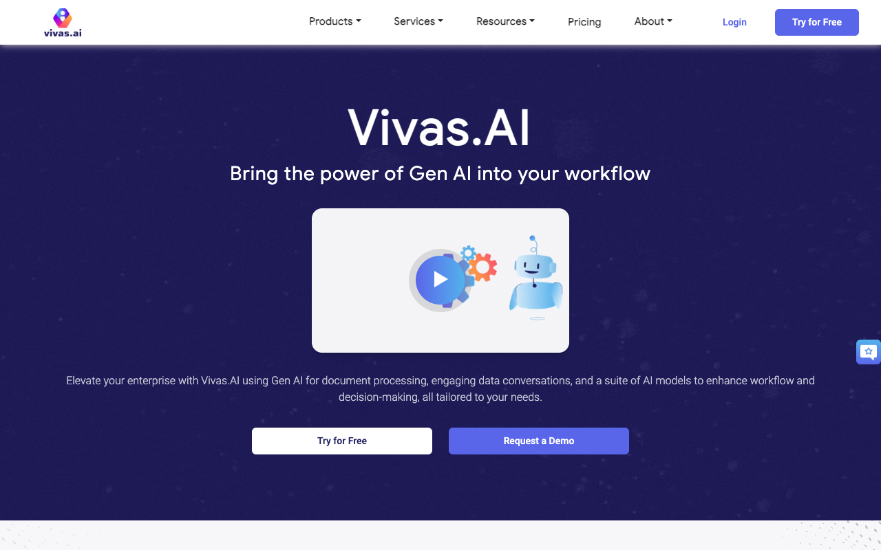Vivas.AI - Leaf IDP: Effortlessly Process Documents with Precision and Ease