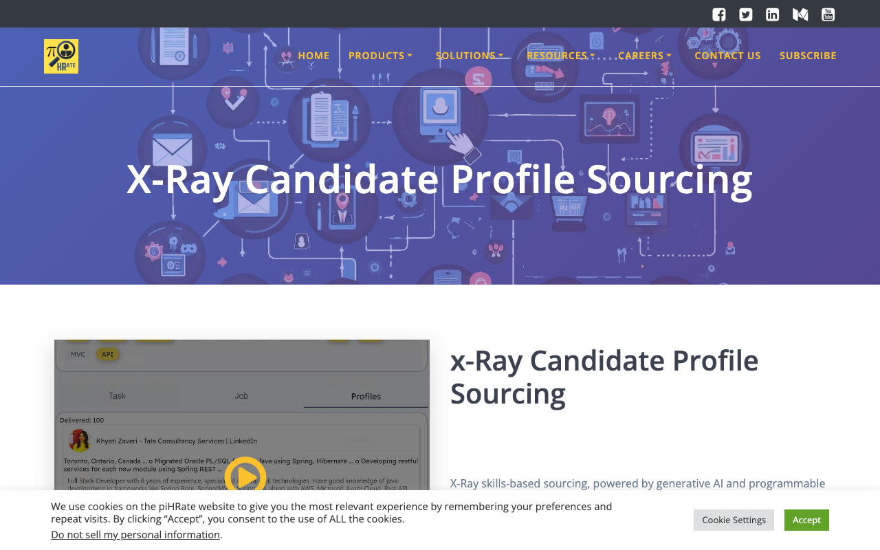 X-Ray Candidate Profile Sourcing - Revolutionizing Talent Acquisition with AI
