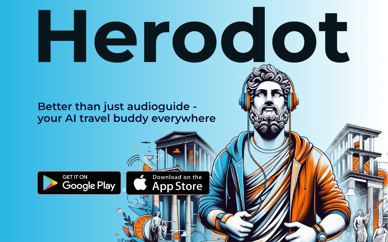 Herodot AI - AI guide for insightful trips anywhere in the world