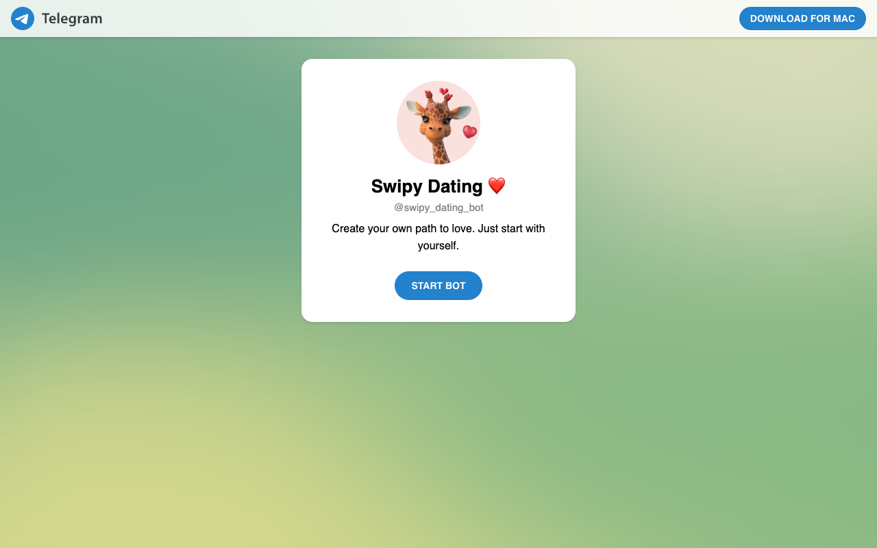 Swipy Dating - Create your own path to love
