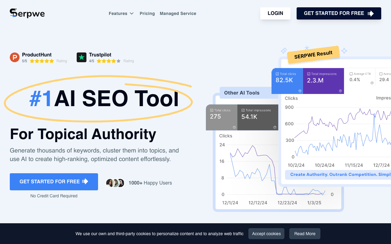 Serpwe - A Topical Clustering Tool to Master Your SEO