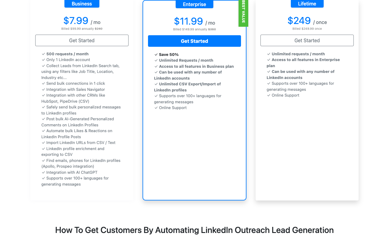 LinkedIn CRM - AI Powered Lead Generation and Marketing Automation