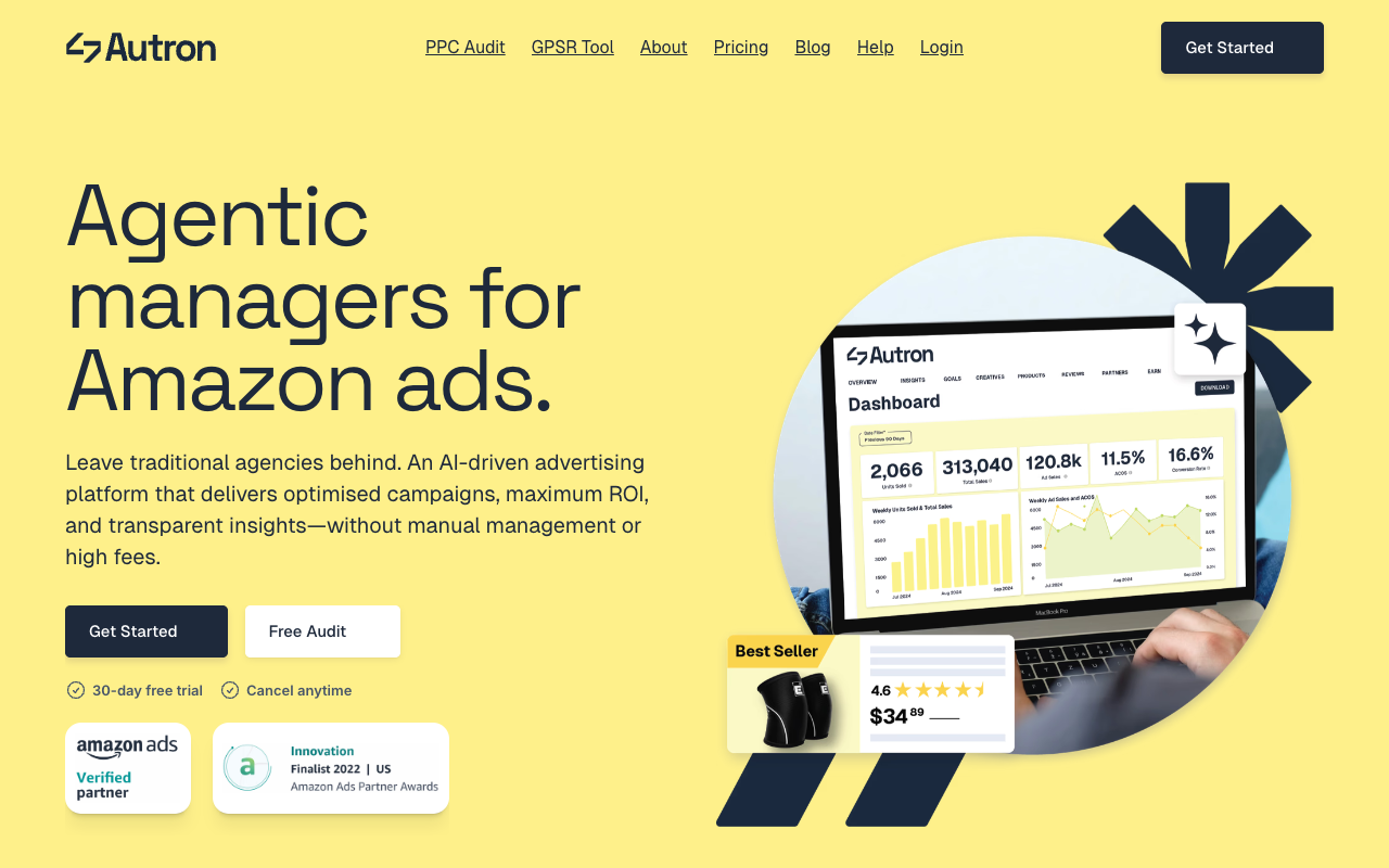 Autron.AI - Automate Amazon Advertising with AI. Less hassle. More sales