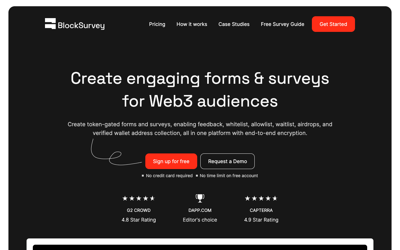 BlockSurvey - Token-gated forms & surveys for Web3 audiences