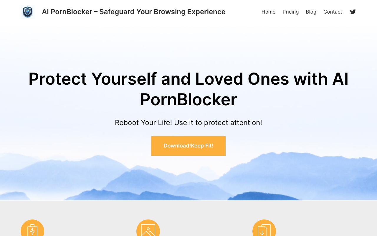 AI PornBlocker - Using AI to identify and block unhealthy websites