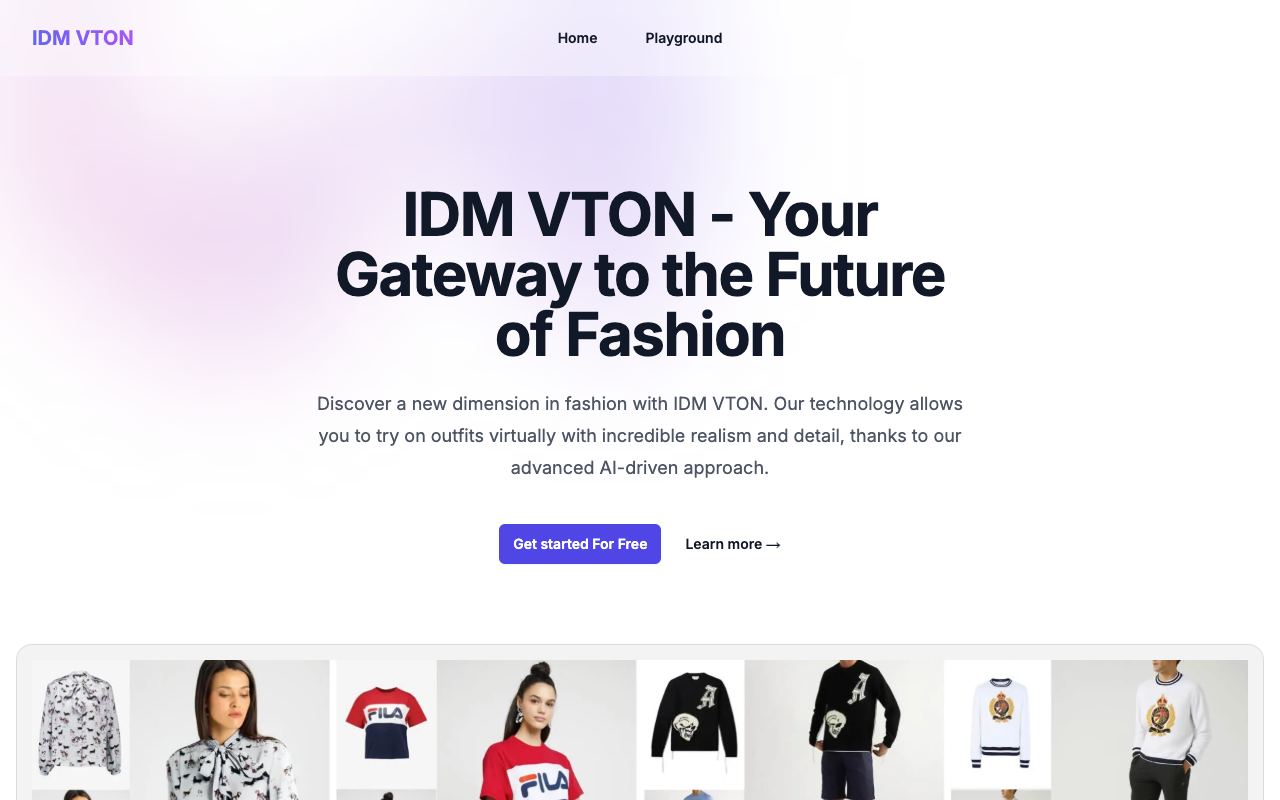 IDM VTON AI - Revolutionizing Online Shopping with Virtual Try-On AI