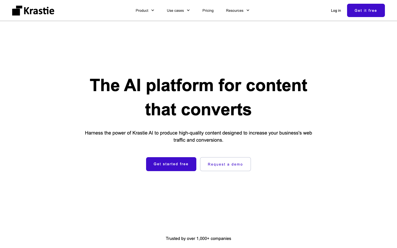 Krastie AI - AI document editor with team collaboration