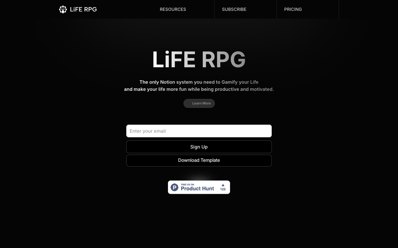 LiFE RPG - Gamify Your Success, Level Up in LiFE