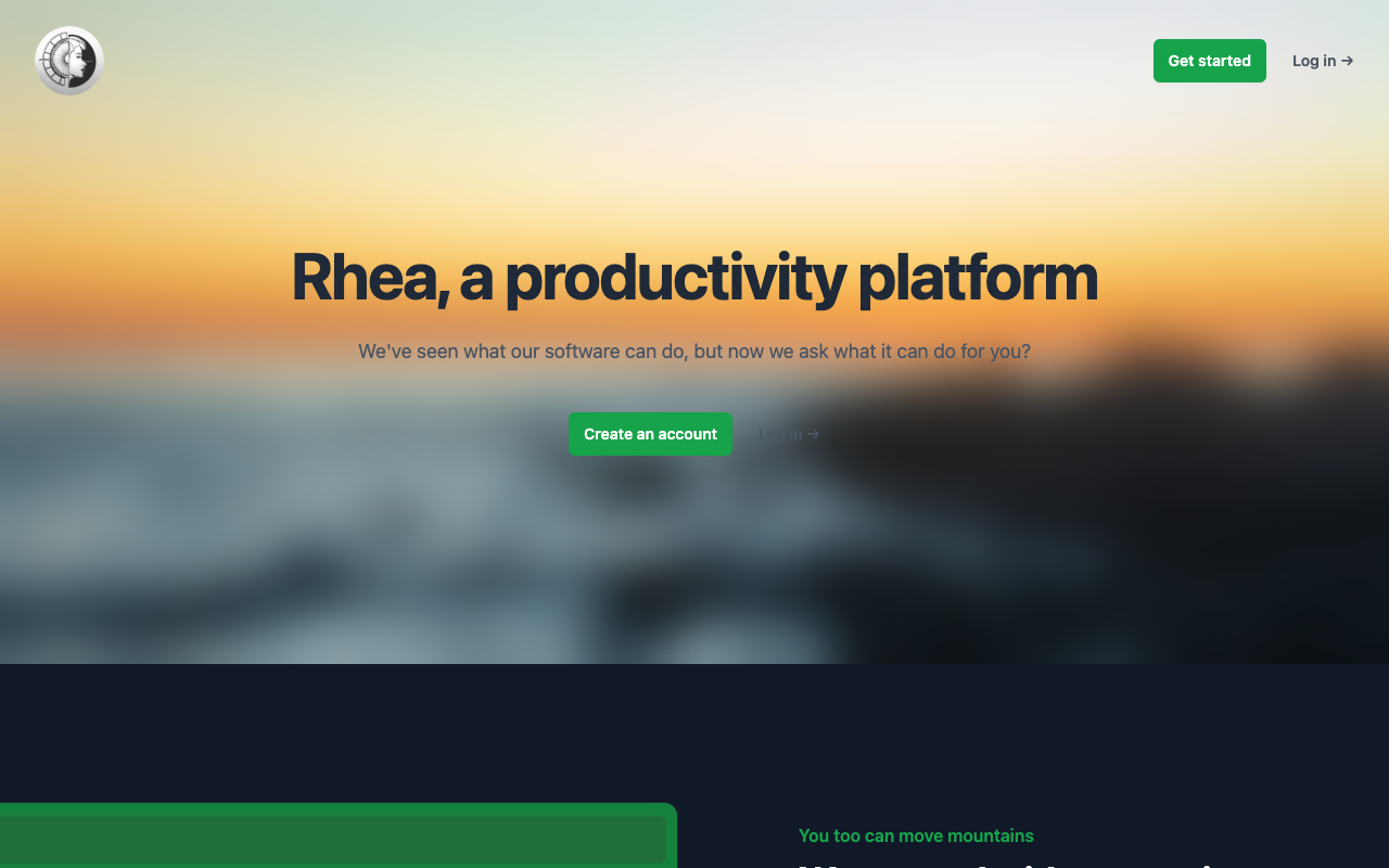 Rhea - A digital assistant that helps manage files and thoughts