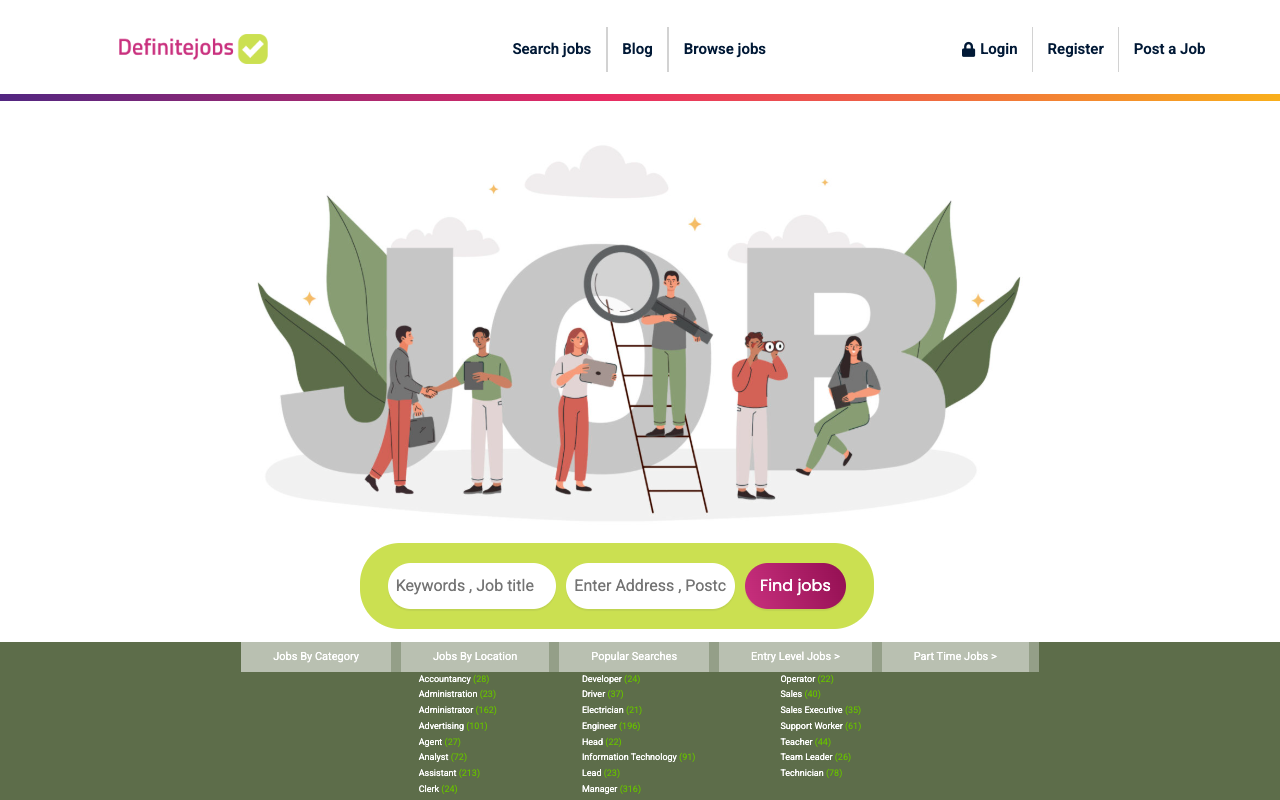 DefiniteJobs - Revolutionize Your Job Search: Discover Tailored Opportunities