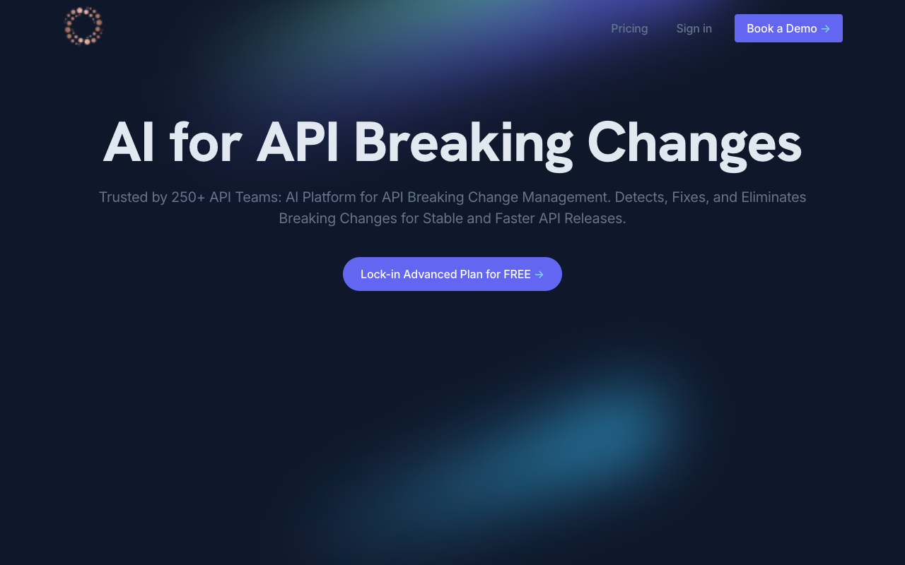 ApiContract - AI platform detects, fixes & eliminates API breaking changes AI API Development