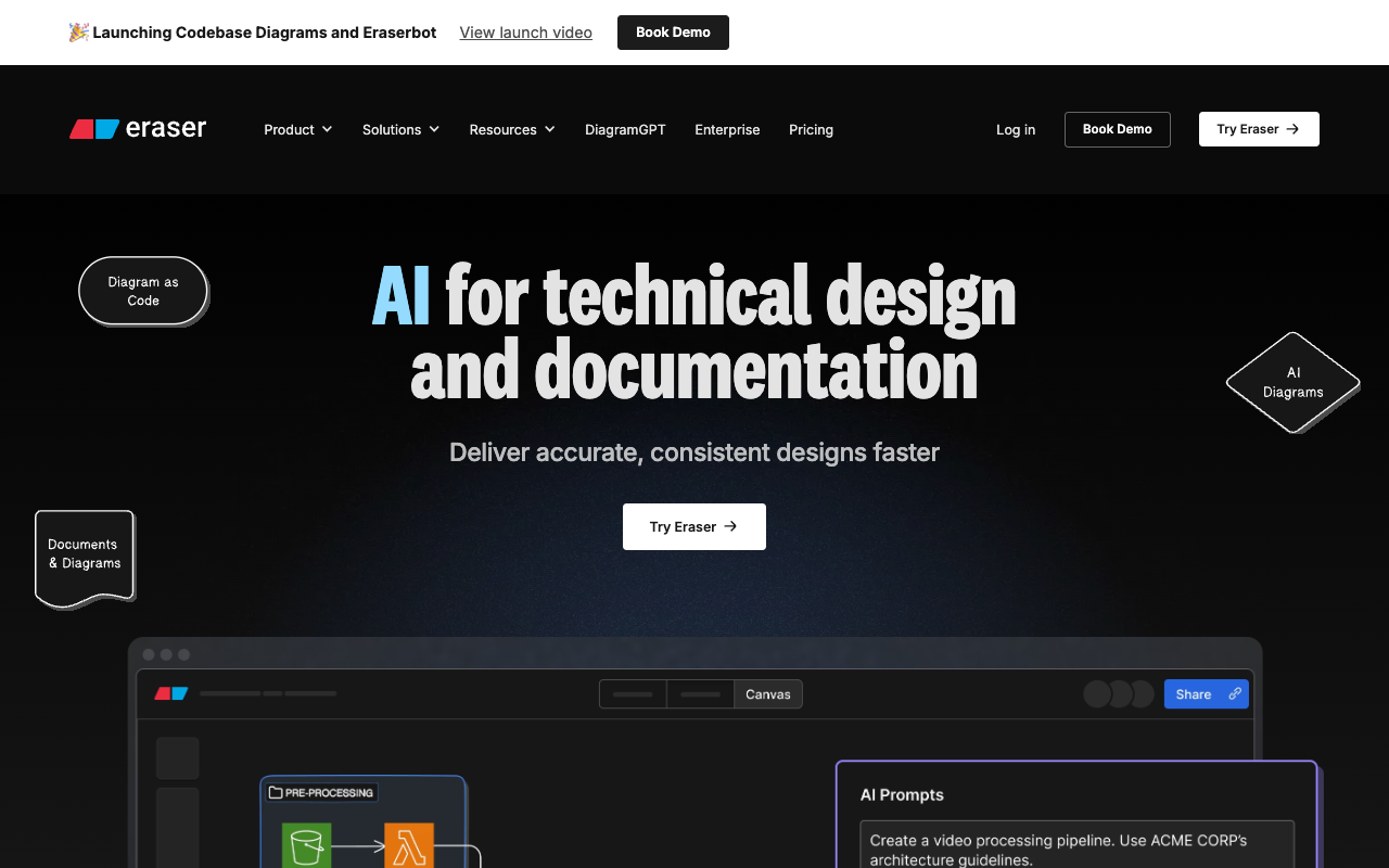 Eraser AI - The First Copilot for Technical Design