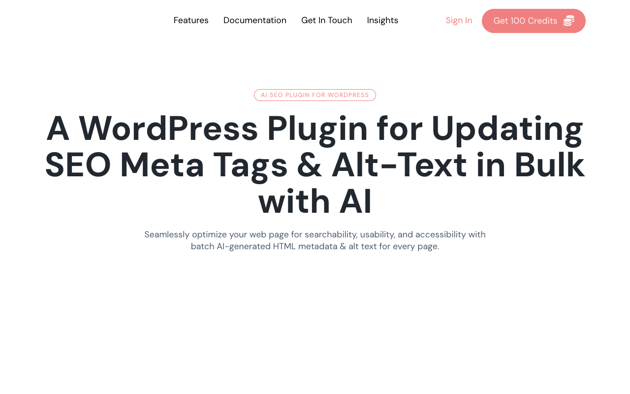 Loyae WordPress Plugin - Generate and insert HTML metadata & alt text in bulk with AI