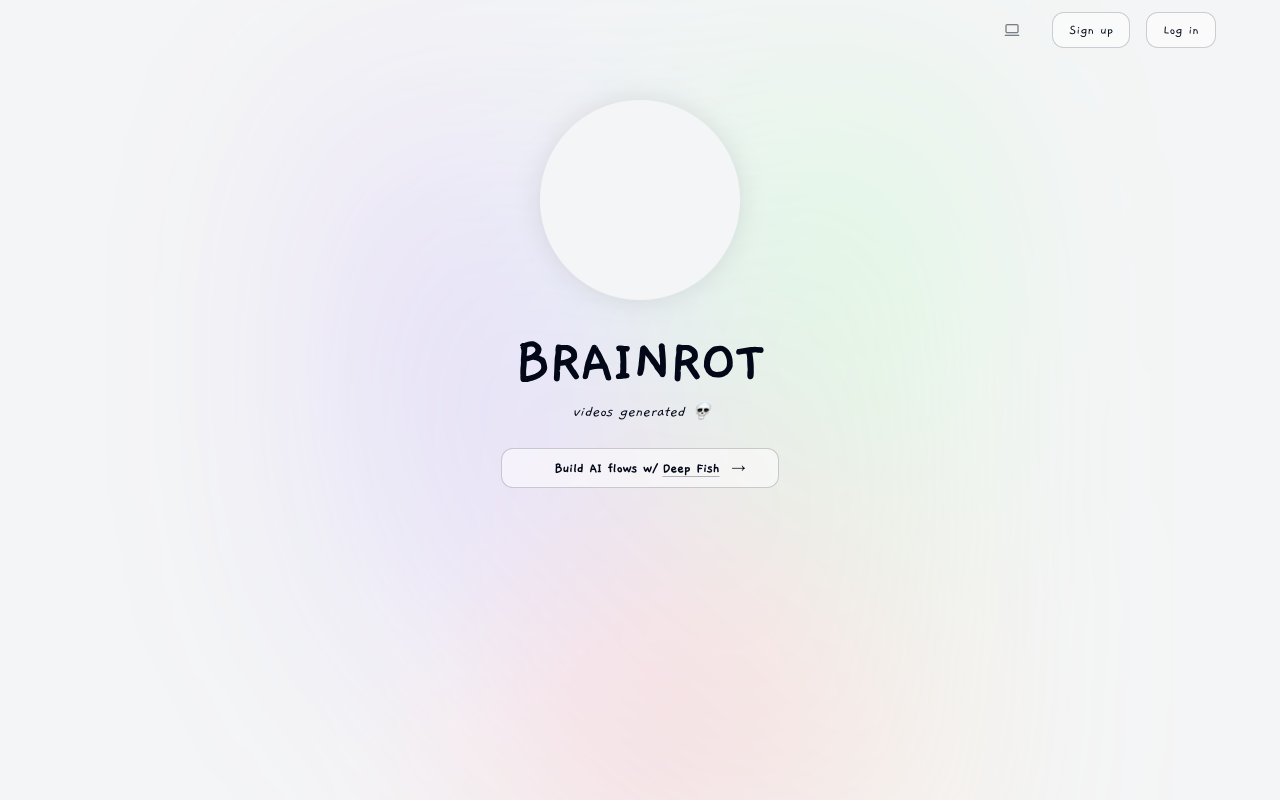 Brainrot.js - AI-generated Videos with Personalities AI Content Generation Video