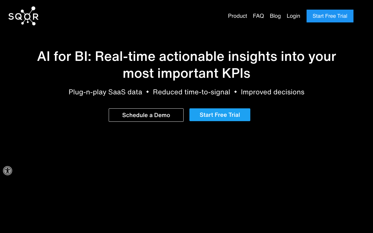 SQOR.ai - AI-powered Business Intelligence. No Expensive Experts Required