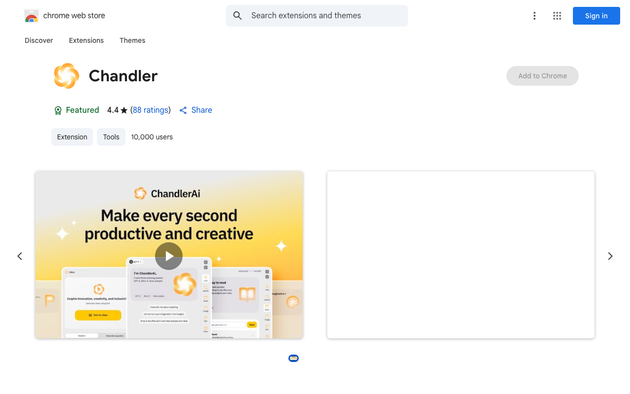 ChandlerAi - All-in-one AI assistant, boosts productivity and creativity