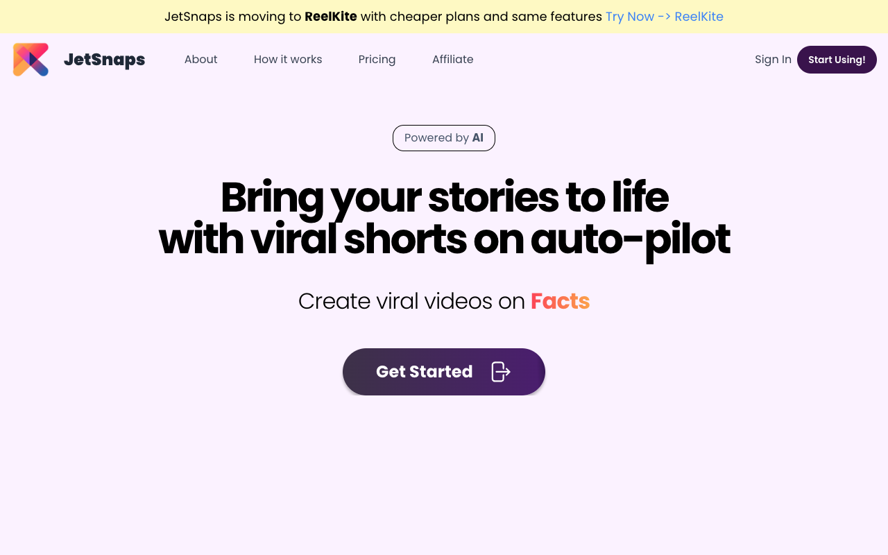 JetSnaps - Automate your Shorts, Reels and Snaps