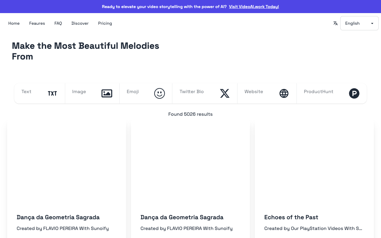 Sunoify - Your Personal AI Musician