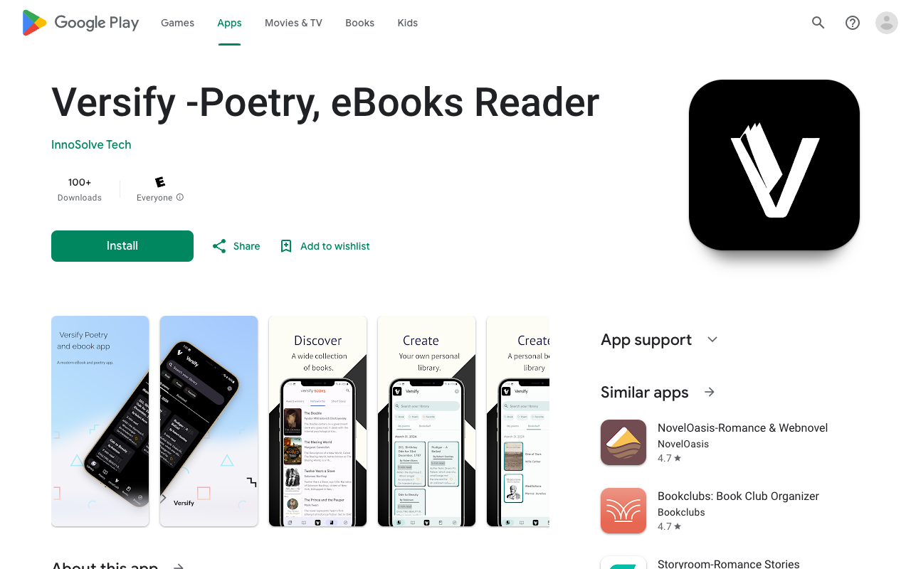 Versify - AI Poetry and eBooks: Your Gateway to Poetic Utopia