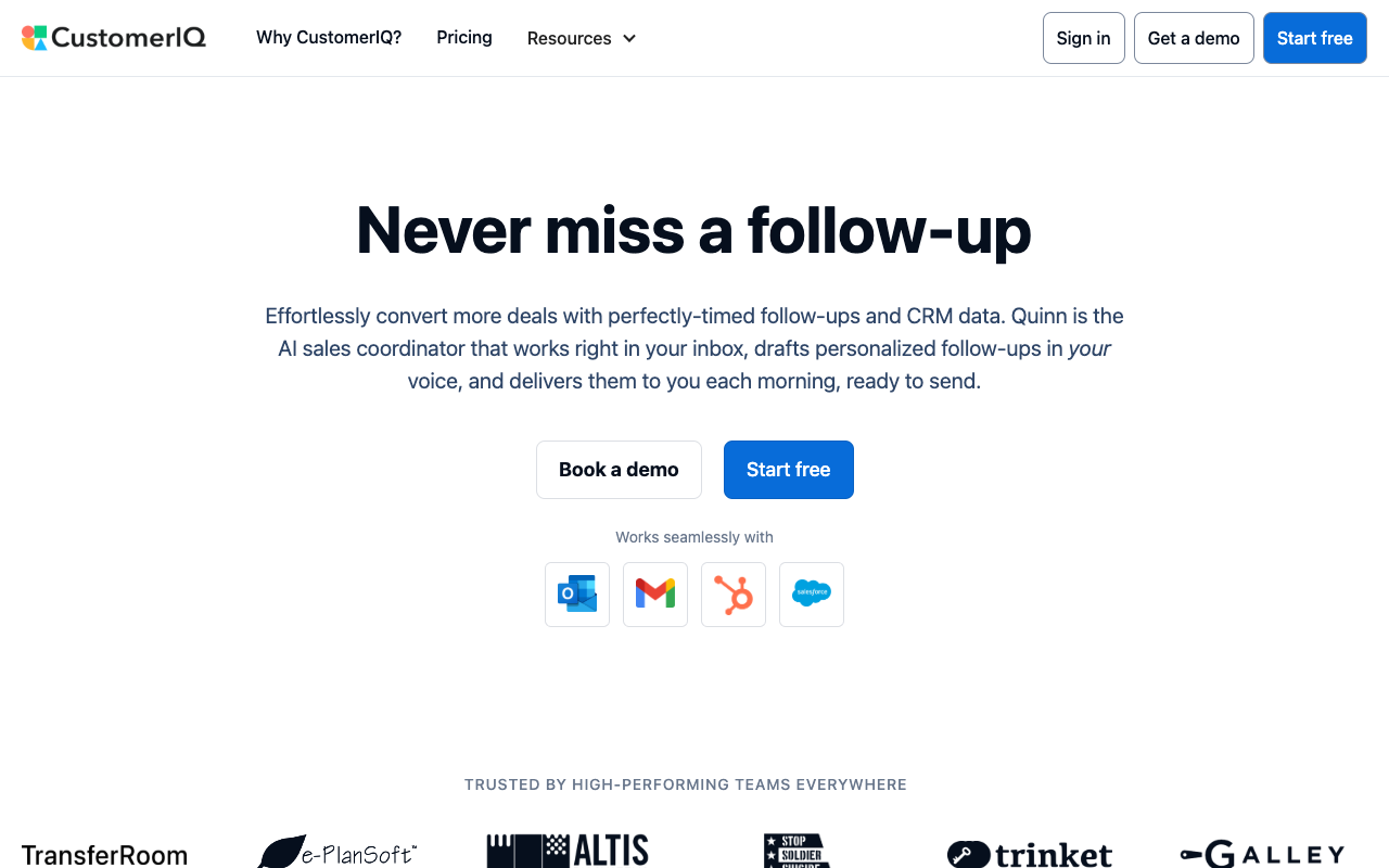 CustomerIQ - Synthesize Customer Interactions with AI