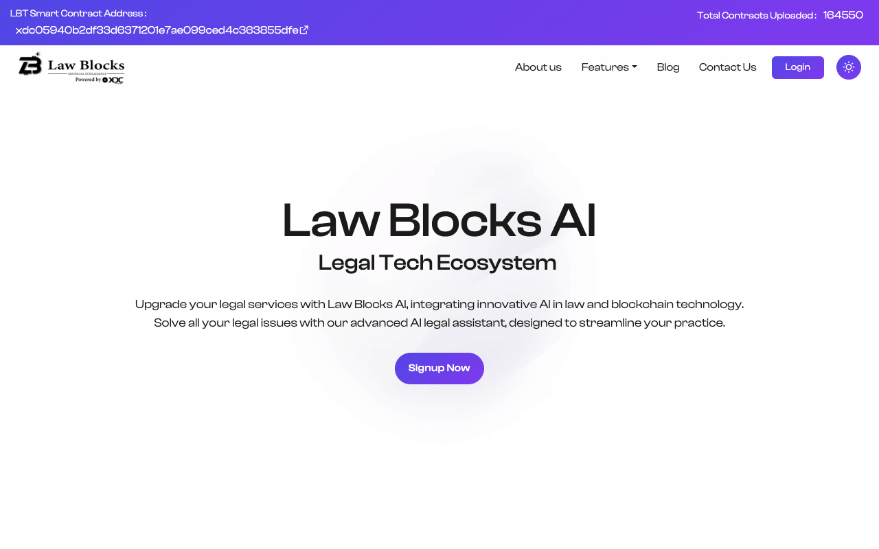 Law Blocks - AI Legal Chat Feature: Expert Legal Advice Enhanced by AI