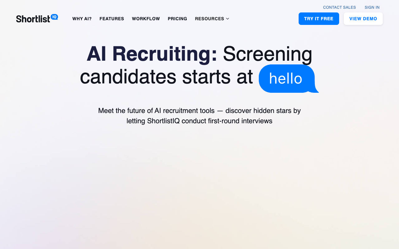 ShortlistIQ - Clone your top recruiter with AI