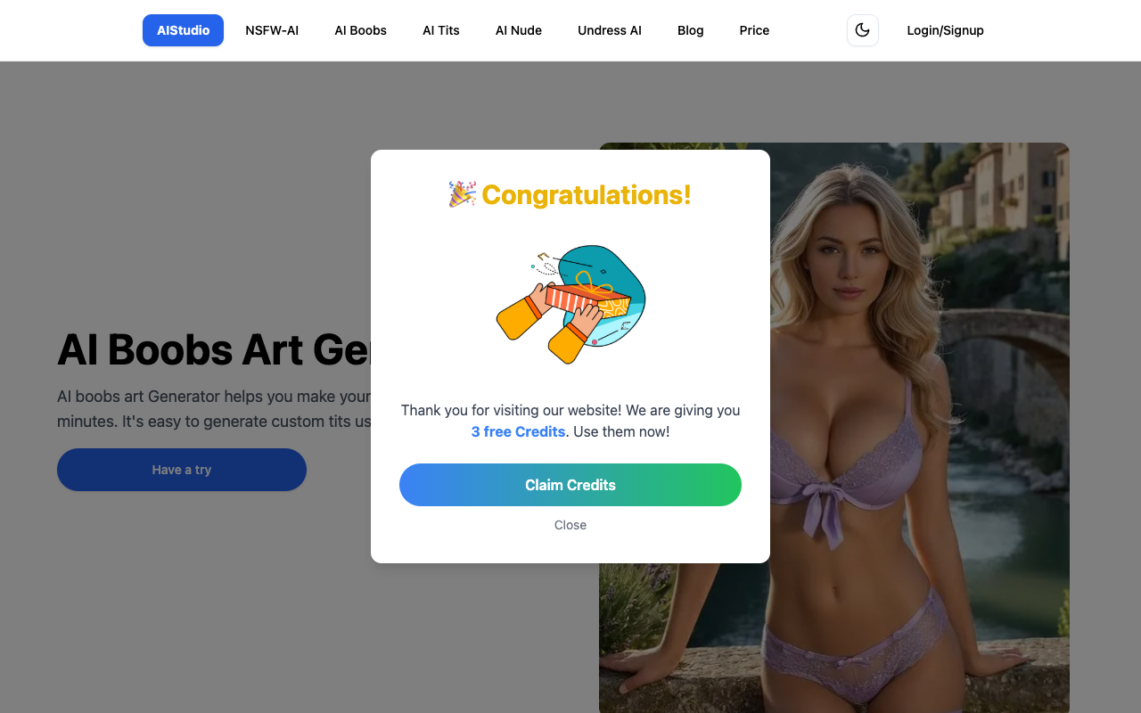 Big Breasts AI - Enhance Your Photos with AIStudio