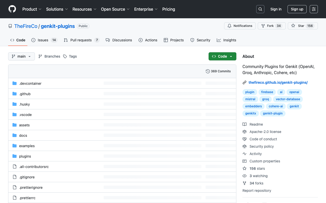Firebase Genkit Community Plugins - Use OpenAI, Anthropic, Groq, Cohere, etc with Genkit