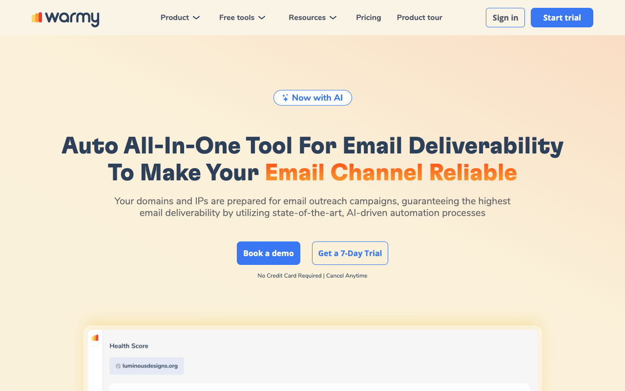 Warmy.io - Boost your email deliverability with an AI-driven algorithm