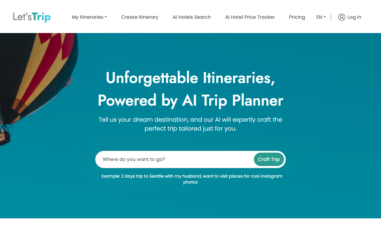 Let's Trip AI - Social Media Based AI Trip Planner