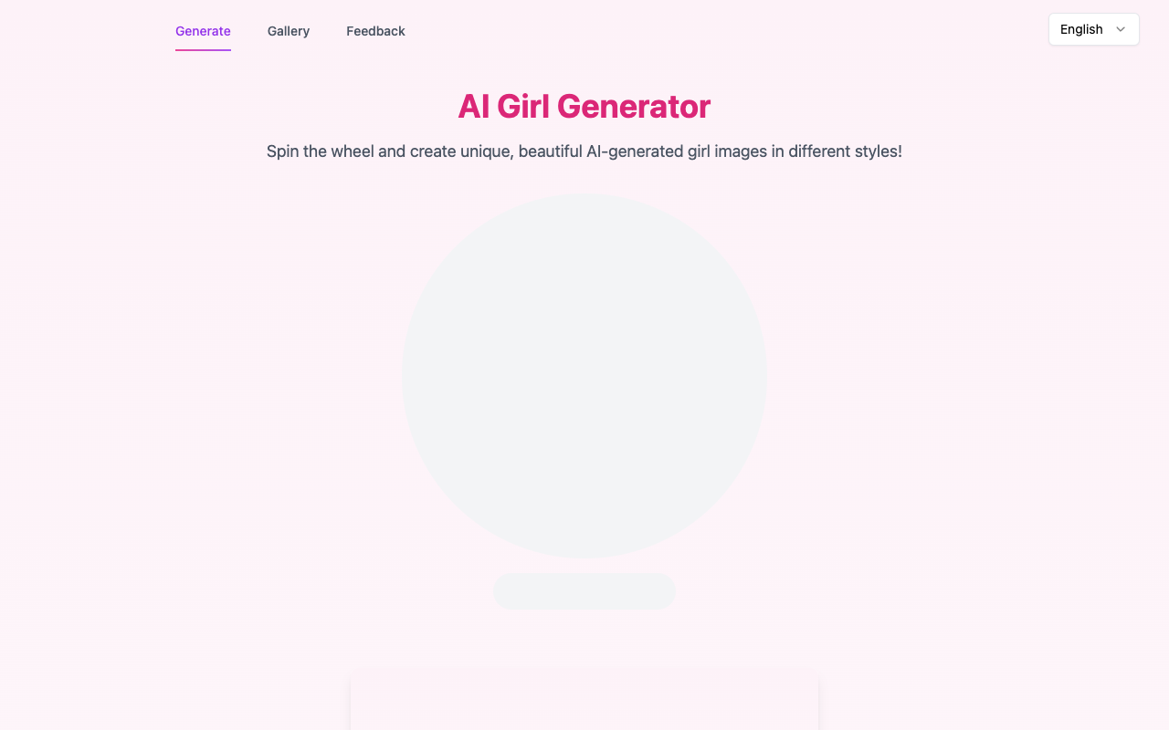 AI Girl Generator - Unleash Your Artistic Vision with Powerful AI and 100+ Models