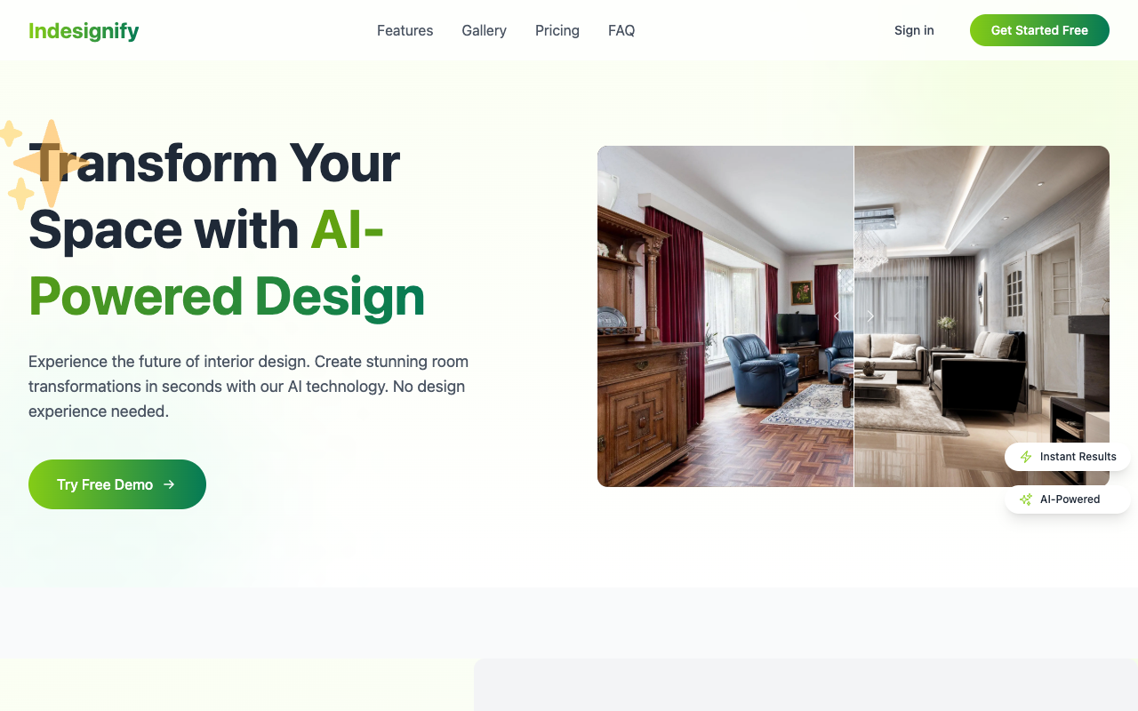 Indesignify - Supercharge your interior designs