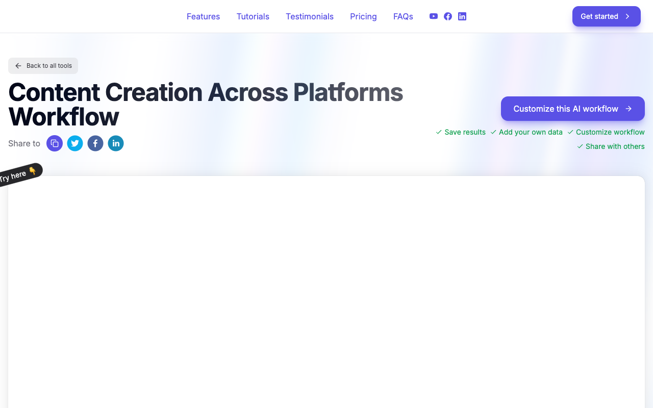 Contentify - AI-Powered Multi-Platform Content Creation